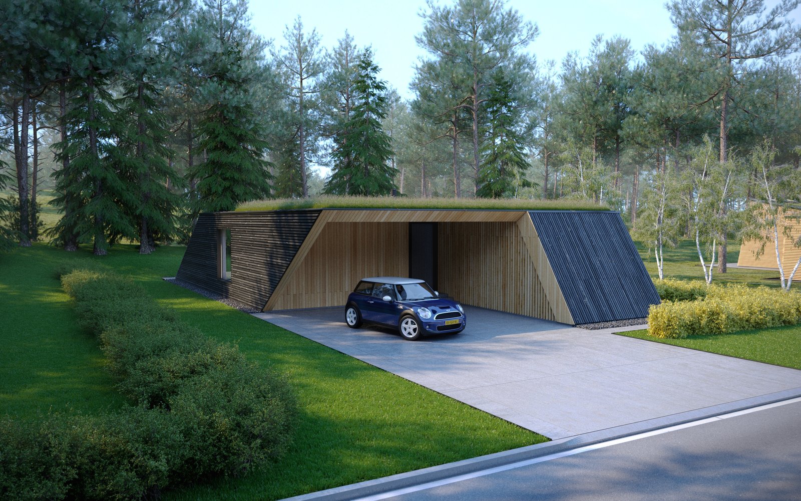 PHOTOREALISTIC 3D ARCHITECTURAL RENDERINGS OF TIMBER HOMES